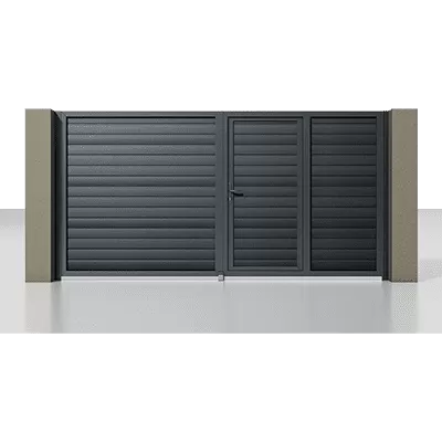 Комплект: распашная конструкция + калитка