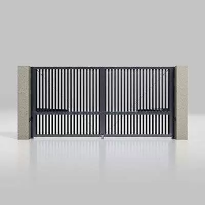 Распашные ворота ALUTECH Prestige