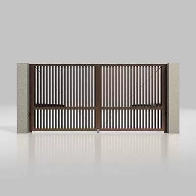 Распашные ворота ALUTECH Prestige