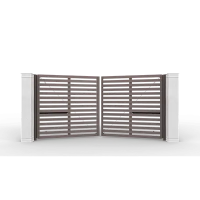 Распашные ворота ALUTECH Prestige