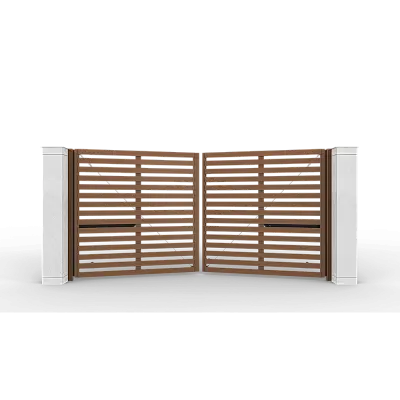 Распашные ворота ALUTECH Prestige