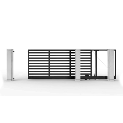 Откатные ворота с электроприводом серии Prestige