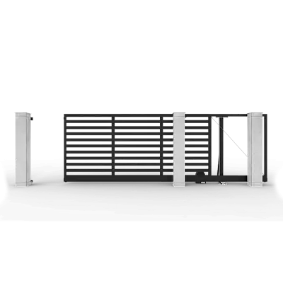Откатные ворота с электроприводом серии Prestige